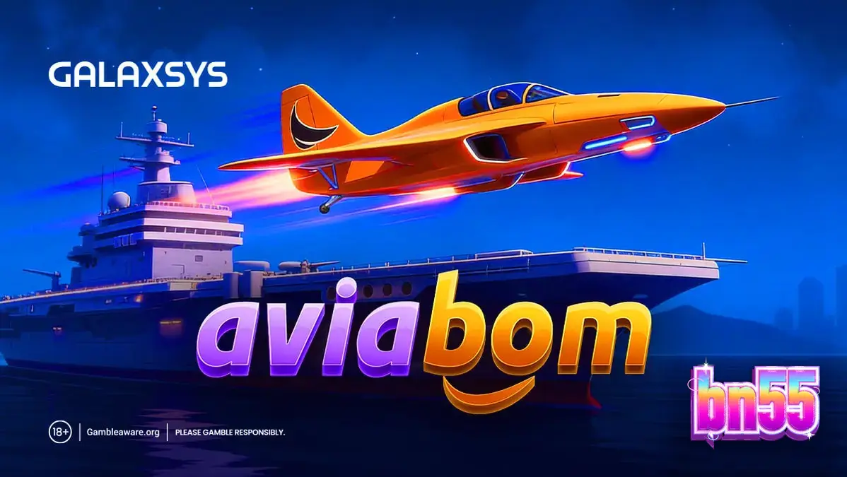 Aviabom گیم کا ایک منظر جس میں طیارہ پرواز کر رہا ہے